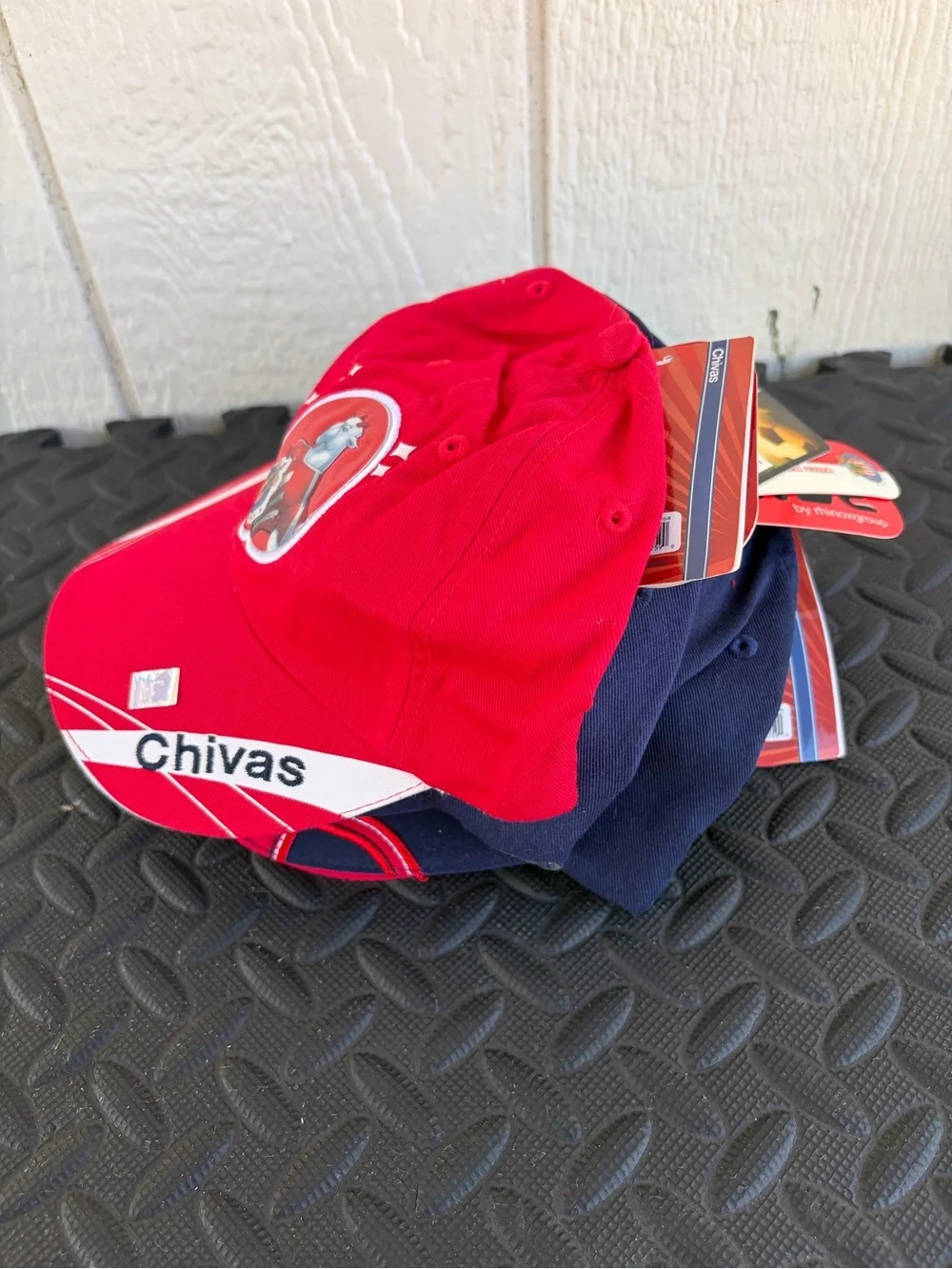 Chivas Baseball Caps - Red & Navy Trio Unisex